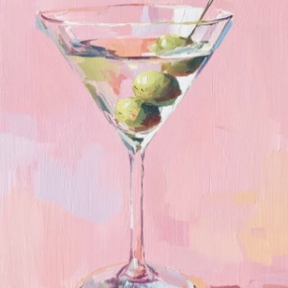 Hand Crafted Other - Hand Crafted Cocktail Hour Ceramic Coasters